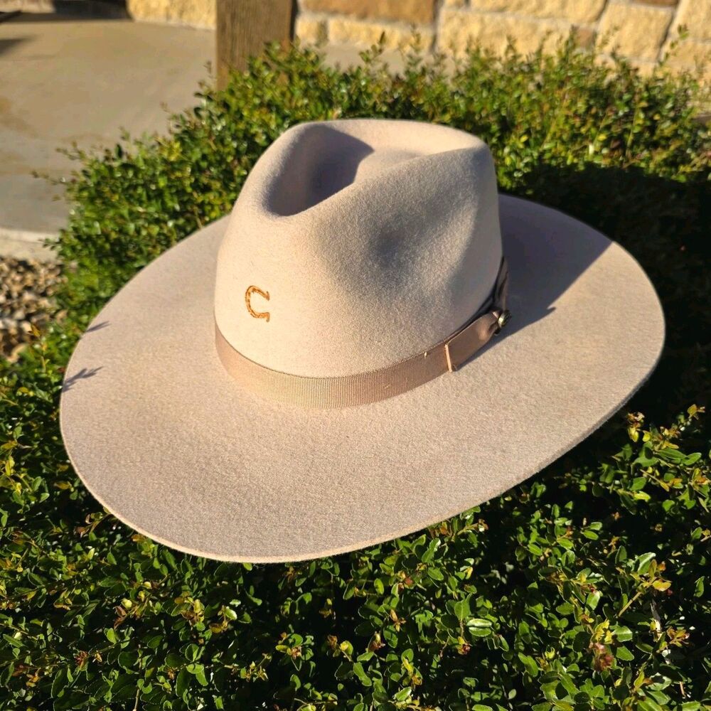Charlie 1 Horse Highway Felt Western Hat Silverbelly Women’s Medium Boho Ranch